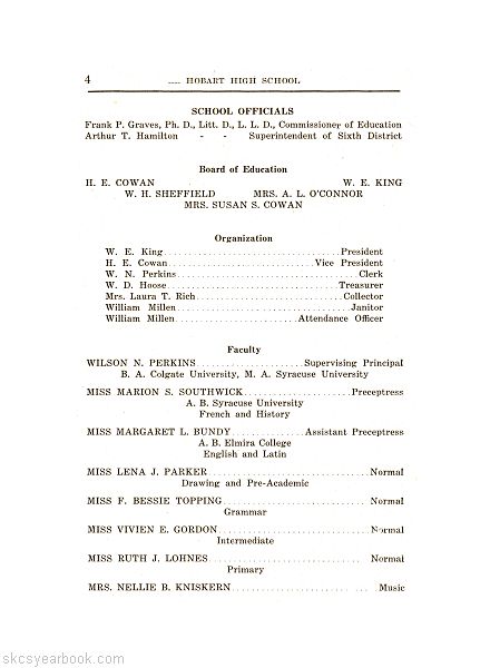 SKCS Yearbook 1925•4 South Kortright Central School Almedian