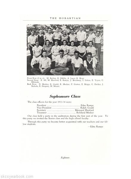 SKCS Yearbook 1934•18 South Kortright Central School Almedian