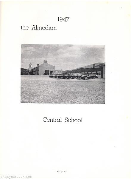 SKCS Yearbook 1947•2 South Kortright Central School Almedian