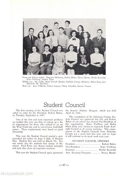 SKCS Yearbook 1948•46 South Kortright Central School Almedian