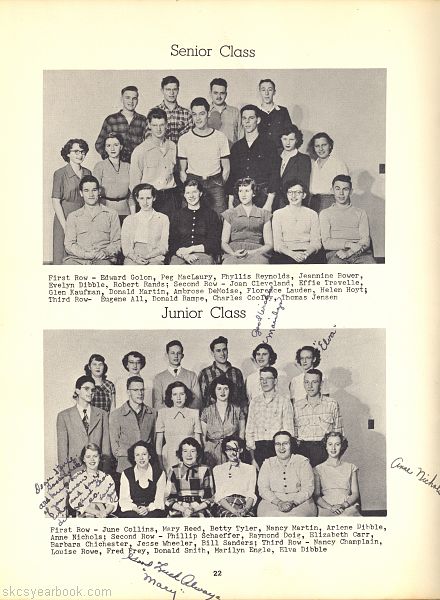 SKCS Yearbook 1950•22 South Kortright Central School Almedian