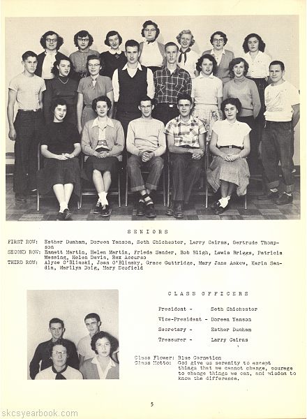 SKCS Yearbook 1953•4 South Kortright Central School Almedian