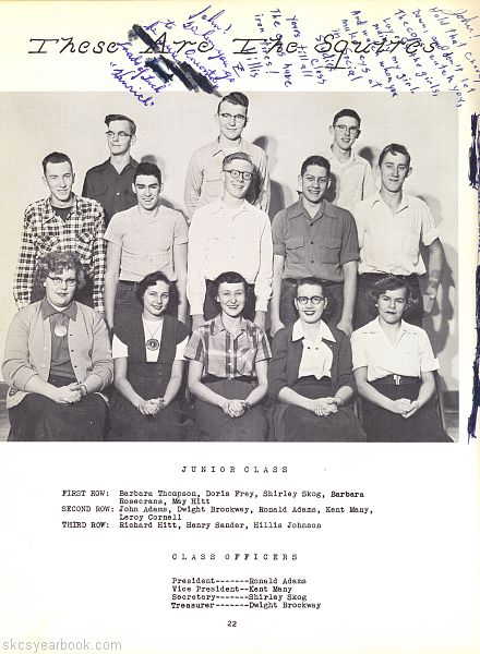 SKCS Yearbook 1954•22 South Kortright Central School Almedian