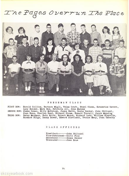 SKCS Yearbook 1954•24 South Kortright Central School Almedian