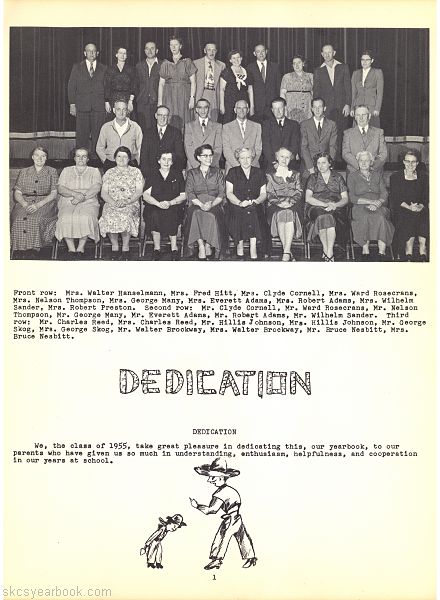 SKCS Yearbook 1955•0 South Kortright Central School Almedian