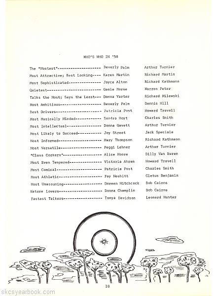 SKCS Yearbook 1958•18 South Kortright Central School Almedian