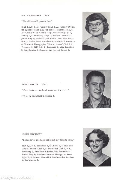 SKCS Yearbook 1960•16 South Kortright Central School Almedian