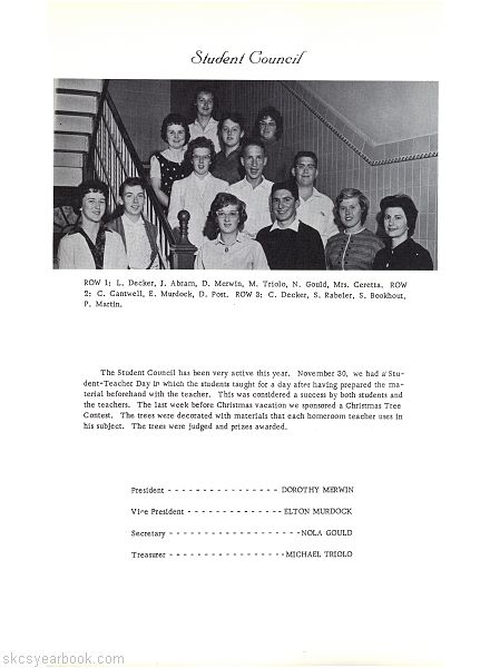 SKCS Yearbook 1961•34 South Kortright Central School Almedian