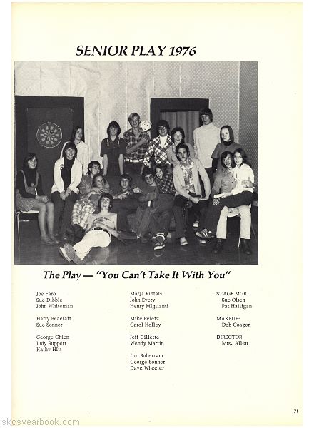 SKCS Yearbook 1976•70 South Kortright Central School Almedian