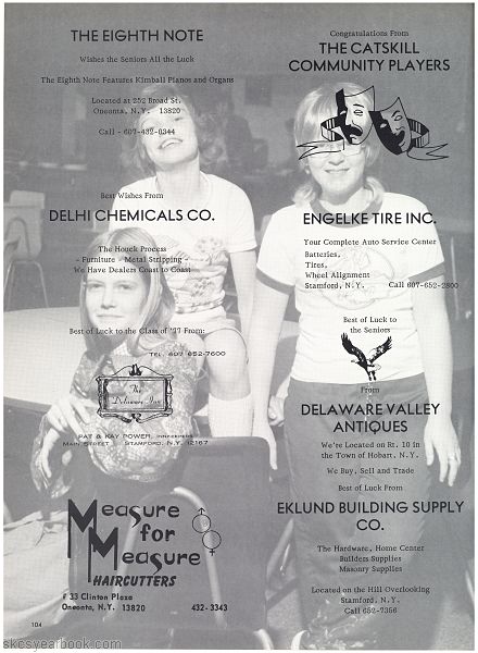 SKCS Yearbook 1977•104 South Kortright Central School Almedian