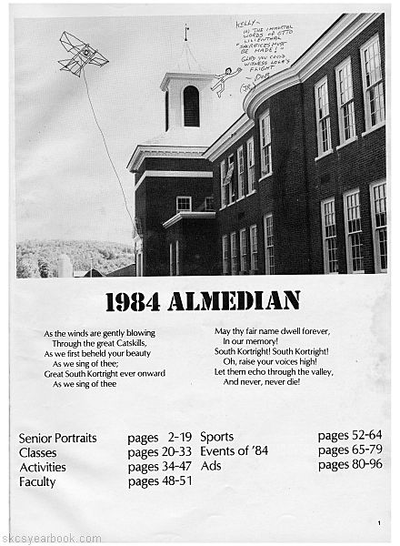 SKCS Yearbook 1984•1 South Kortright Central School Almedian