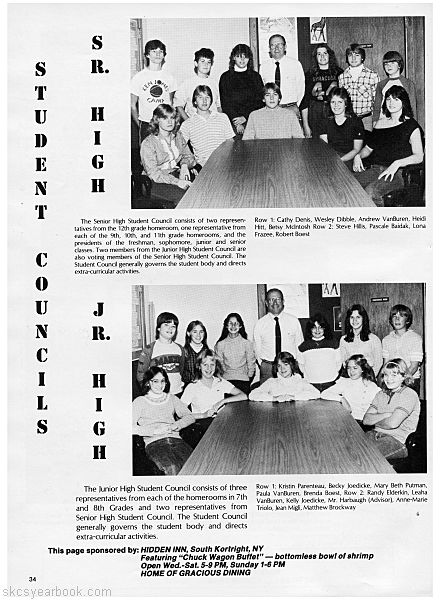 SKCS Yearbook 1984•34 South Kortright Central School Almedian